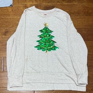 NWT Size XXL Holiday Time Festive Christmas Tree Shirt